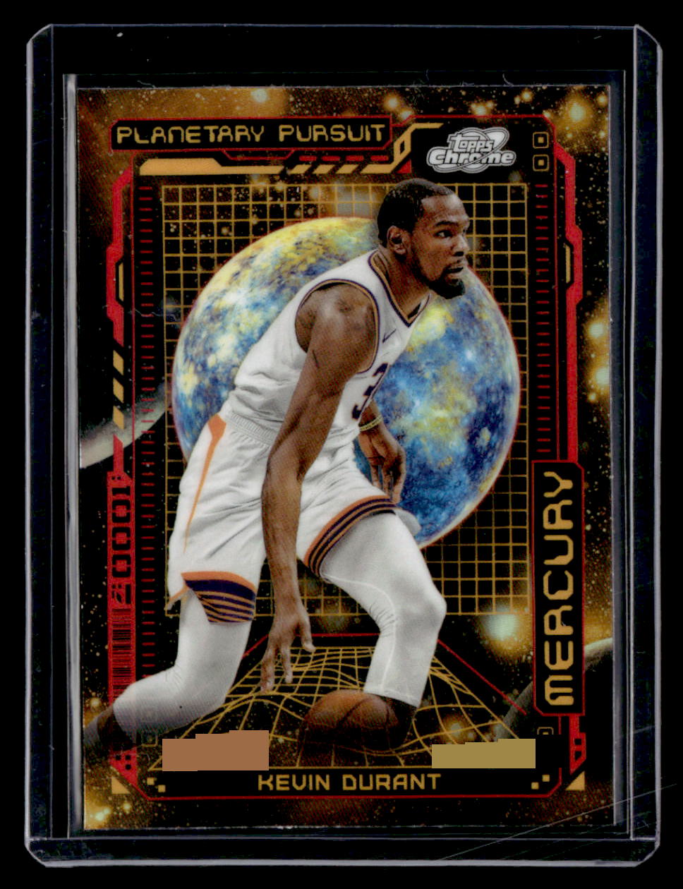 Topps 2023-24 Topps Chrome Cosmic,2023-24 Topps Chrome Cosmic,Kevin Durant - PPM-7,Planetary Pursuit Mercury