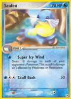 Pokemon,EX Hidden Legends,Sealeo - 47/101,Reverse Holofoil,Uncommon,Lightly Played