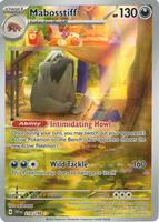 Pokemon,SV01: Scarlet & Violet Base Set,Mabosstiff - 218/198,Holofoil,Illustration Rare,Near Mint