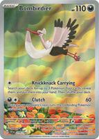Pokemon,SV01: Scarlet & Violet Base Set,Bombirdier - 219/198,Holofoil,Illustration Rare,Near Mint