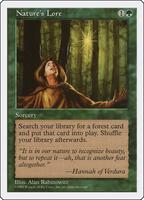 Magic: The Gathering,Fifth Edition,Nature's Lore,Normal,Common,Lightly Played