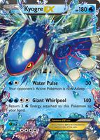 Pokemon,XY - Primal Clash,Kyogre EX - 54/160,Holofoil,Ultra Rare,Lightly Played