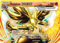 Pokemon,XY - Fates Collide,Delphox BREAK - 14/124,Holofoil,Rare BREAK,Lightly Played