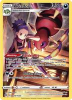 Pokemon,SWSH09: Brilliant Stars Trainer Gallery,Ariados - TG09/TG30,Holofoil,Ultra Rare,Lightly Played
