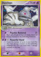 Pokemon,Deoxys,Dusclops - 7/107,Reverse Holofoil,Holo Rare,Moderately Played