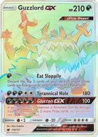 Pokemon,SM - Crimson Invasion,Guzzlord GX (Secret) - 116/111,Holofoil,Secret Rare,Near Mint