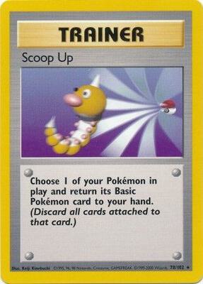 Pokemon,Base Set,Scoop Up - 078/102,Normal,Rare,Heavily Played