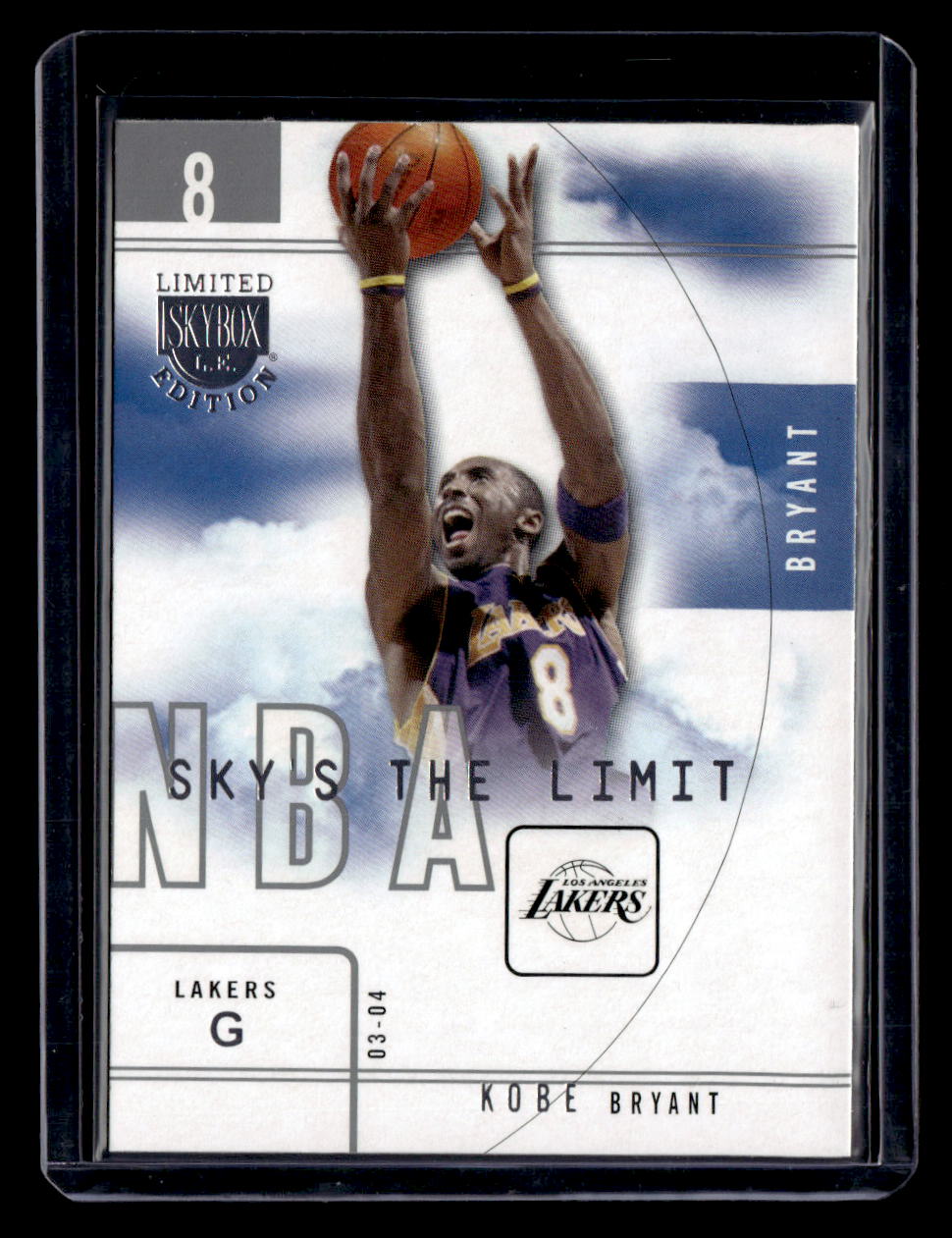 2003-04 SkyBox LE,2003-04 SkyBox LE,Kobe Bryant - 8 SL,Sky's the Limit