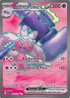 Pokemon,SV02: Paldea Evolved,Tinkaton ex - 240/193,Holofoil,Ultra Rare,Lightly Played