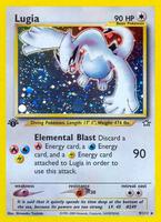 Pokemon,Neo Genesis,Lugia - 009/111,Unlimited Holofoil,Holo Rare,Lightly Played