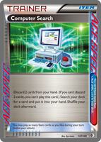 Pokemon,Boundaries Crossed,Computer Search - 137/149,Holofoil,Rare Ace,Near Mint