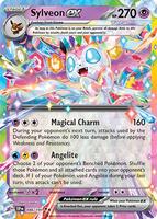 Pokemon,SV08: Surging Sparks,Sylveon ex - 086/191,Holofoil,Double Rare,Moderately Played