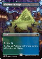 Magic: The Gathering,Aetherdrift,Willowrush Verge (Borderless) - 375,Normal,Rare,Near Mint