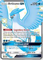 Pokemon,Hidden Fates: Shiny Vault,Articuno GX - SV54/SV94,Holofoil,Shiny Holo Rare,Lightly Played