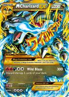 Pokemon,XY - Flashfire,M Charizard EX (X) (Secret) - 108/106,Holofoil,Secret Rare,Damaged