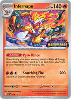 Pokemon,SV: Scarlet & Violet Promo Cards,Infernape - 116,Holofoil,Promo,Near Mint