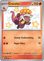 Pokemon,SV: Scarlet & Violet Promo Cards,Crocalor - 080,Holofoil,Promo,Near Mint
