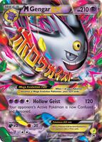 Pokemon,XY Promos,M Gengar EX - XY166,Holofoil,Promo,Moderately Played