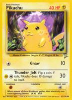 Pokemon,Base Set 2,Pikachu - 087/130,Normal,Common,Lightly Played