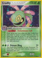 Pokemon,Power Keepers,Cradily - 7/108,Reverse Holofoil,Holo Rare,Lightly Played