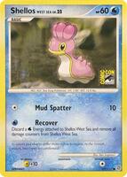 Pokemon,Miscellaneous Cards & Products,Shellos West Sea (SDCC 2007) - 107/132,Normal,Common,Lightly Played