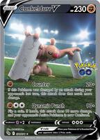 Pokemon,Pokemon GO,Conkeldurr V (Alternate Full Art) - 074/078,Holofoil,Ultra Rare,Near Mint