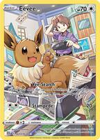 Pokemon,SWSH09: Brilliant Stars Trainer Gallery,Eevee - TG11/TG30,Holofoil,Ultra Rare,Near Mint