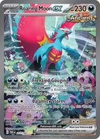 Pokemon,SV04: Paradox Rift,Roaring Moon ex - 251/182,Holofoil,Special Illustration Rare,Near Mint
