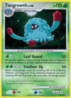 Pokemon,Arceus,Tangrowth - 10/99,Holofoil,Holo Rare,Damaged