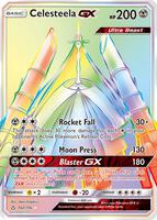 Pokemon,SM - Ultra Prism,Celesteela GX (Secret Rare) - 162/156,Holofoil,Secret Rare,Near Mint