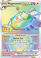 Pokemon,SWSH11: Lost Origin,Magnezone VSTAR (Secret) - 198/196,Holofoil,Secret Rare,Moderately Played