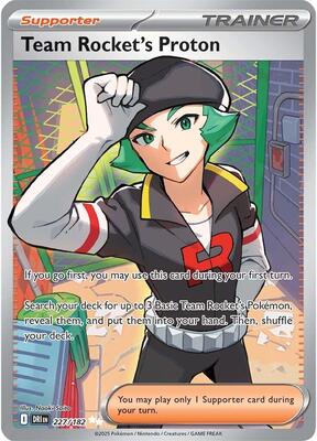 Pokemon,SV10: Destined Rivals,Team Rocket's Proton - 227/182,Holofoil,Ultra Rare,Near Mint