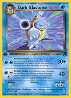 Pokemon,Team Rocket,Dark Blastoise (20) - 20/82,Unlimited,Rare,Moderately Played
