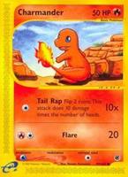 Pokémon,Expedition,Charmander (97) - 097/165,Reverse Holofoil,Common,Damaged