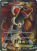 Pokemon,XY - BREAKthrough,Houndoom EX (Full Art) - 153/162,Holofoil,Ultra Rare,Lightly Played
