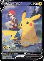 Pokemon,SWSH11: Lost Origin Trainer Gallery,Pikachu V - TG16/TG30,Holofoil,Ultra Rare,Lightly Played