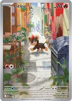 Pokemon,ME01: Mega Evolution,Litleo - 139/132,Holofoil,Illustration Rare,Near Mint