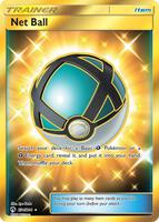 Pokemon,SM - Lost Thunder,Net Ball (Secret) - 234/214,Holofoil,Secret Rare,Near Mint
