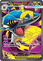 Pokemon,ME02: Phantasmal Flames,Mega Sharpedo ex - 113/094,Holofoil,Ultra Rare,Near Mint