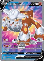 Pokemon,SWSH10: Astral Radiance,Heatran V (Full Art) - 165/189,Holofoil,Ultra Rare,Near Mint