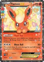 Pokemon,Generations: Radiant Collection,Flareon EX - RC6/RC32,Holofoil,Ultra Rare,Lightly Played