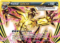 Pokemon,XY - Steam Siege,Yveltal BREAK - 66/114,Holofoil,Rare BREAK,Lightly Played