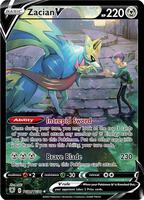 Pokemon,SWSH10: Astral Radiance Trainer Gallery,Zacian V - TG21/TG30,Holofoil,Ultra Rare,Near Mint