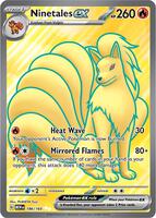 Pokemon,SV: Scarlet & Violet 151,Ninetales ex - 186/165,Holofoil,Ultra Rare,Near Mint