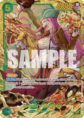 One Piece Card Game,Legacy of the Master,Jewelry Bonney (118) - OP12-118,Foil,Secret Rare,Near Mint