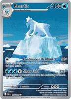 Pokemon,SV: Black Bolt,Beartic - 110/086,Holofoil,Illustration Rare,Near Mint