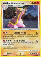 Pokemon,Secret Wonders,Gastrodon West Sea - 9/132,Reverse Holofoil,Holo Rare,Lightly Played