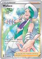 Pokemon,SWSH12: Silver Tempest,Wallace (Full Art) - 194/195,Holofoil,Ultra Rare,Near Mint