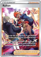 Pokemon,SWSH: Crown Zenith: Galarian Gallery,Raihan - GG65/GG70,Holofoil,Ultra Rare,Near Mint