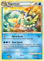 Pokemon,Undaunted,Vaporeon - 41/90,Reverse Holofoil,Uncommon,Lightly Played
